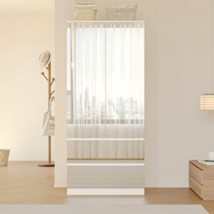 31.5” Wardrobe with Mirror Doors