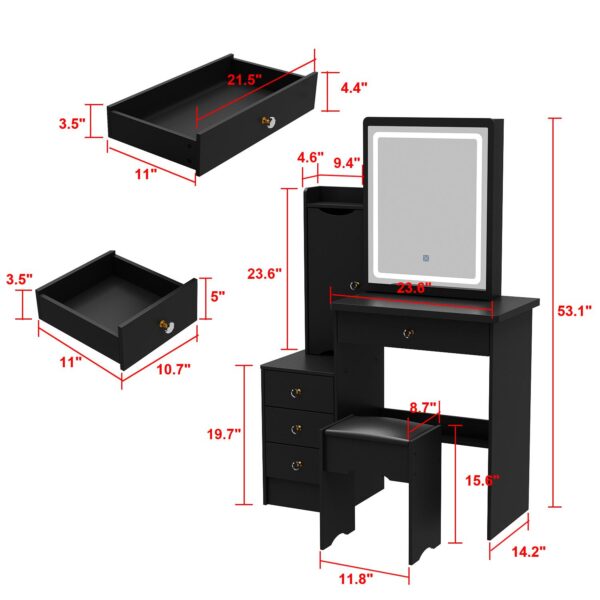 35.4 inches Modern Vanity Set