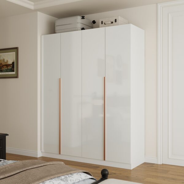 63" Wardrobe Closet Armoire