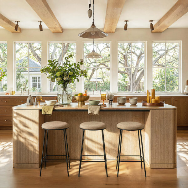 110" Contour Form Kitchen Island (No Chairs)