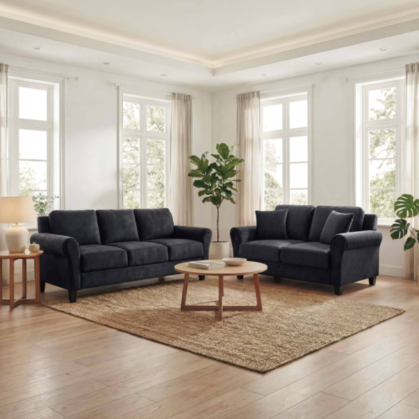 80.7" & 58.3" SOFA & LOVESEAT SET (ETA 9/25)